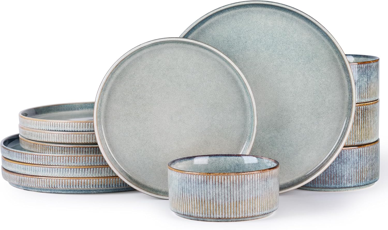 GBHOME Stoneware Dinnerware Set for 4