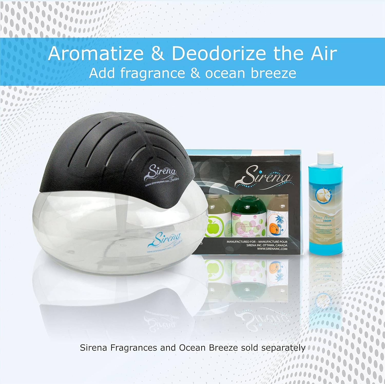 Sirena Twister Air Purifier Black