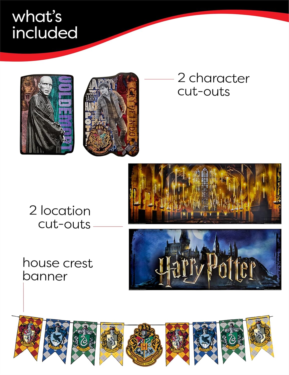 Rubies Harry Potter Trunk Or Treat Decoration Set