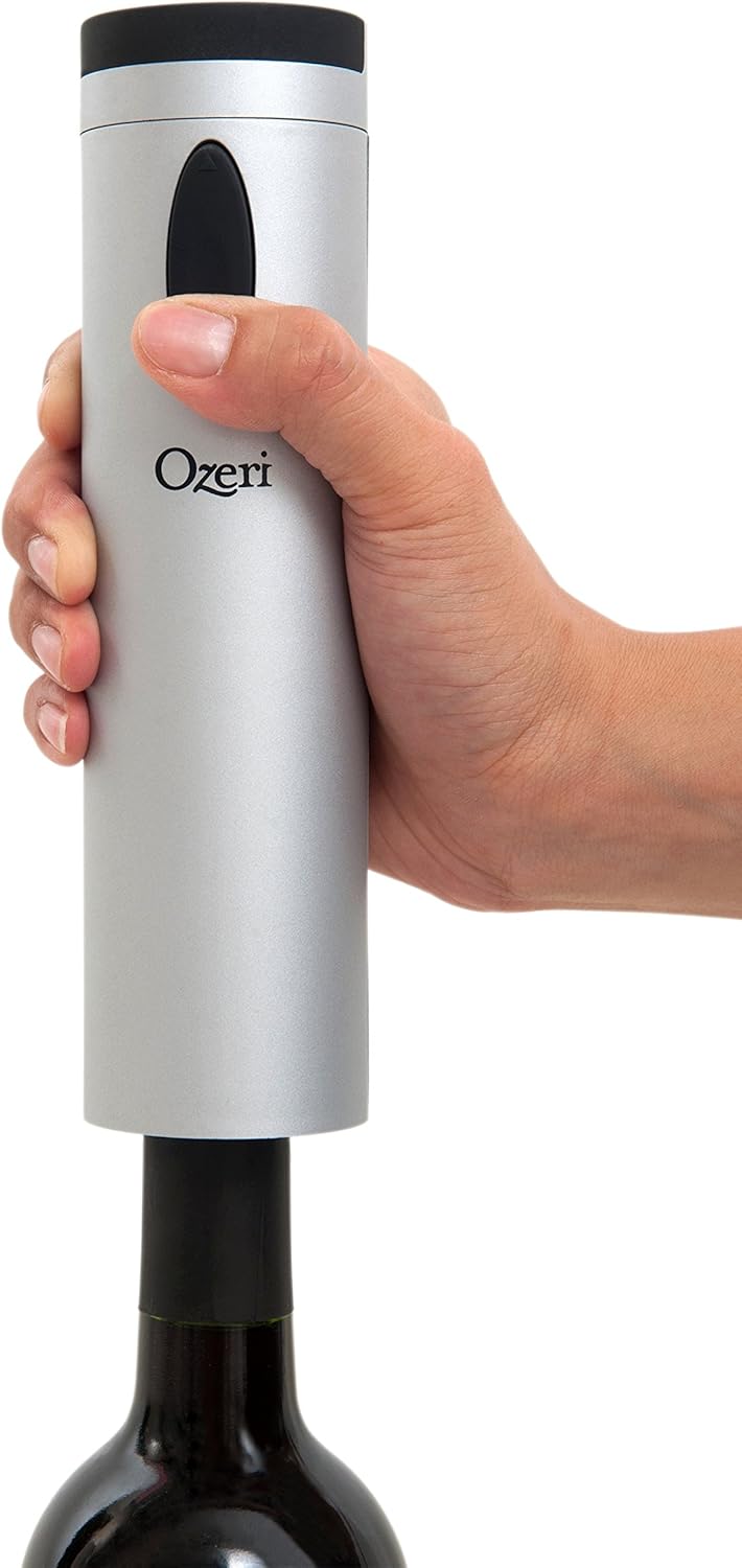 Ozeri Fascina Electric Wine Opener and Corkscrew