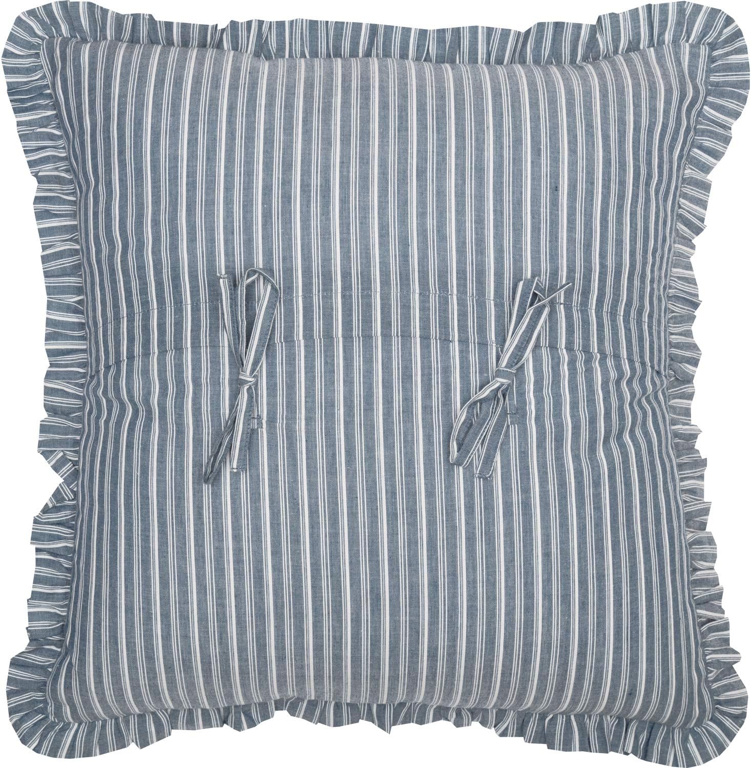 VHC Brands Sawyer Mill Windmill Blue Chambray Square Pillow 18x18