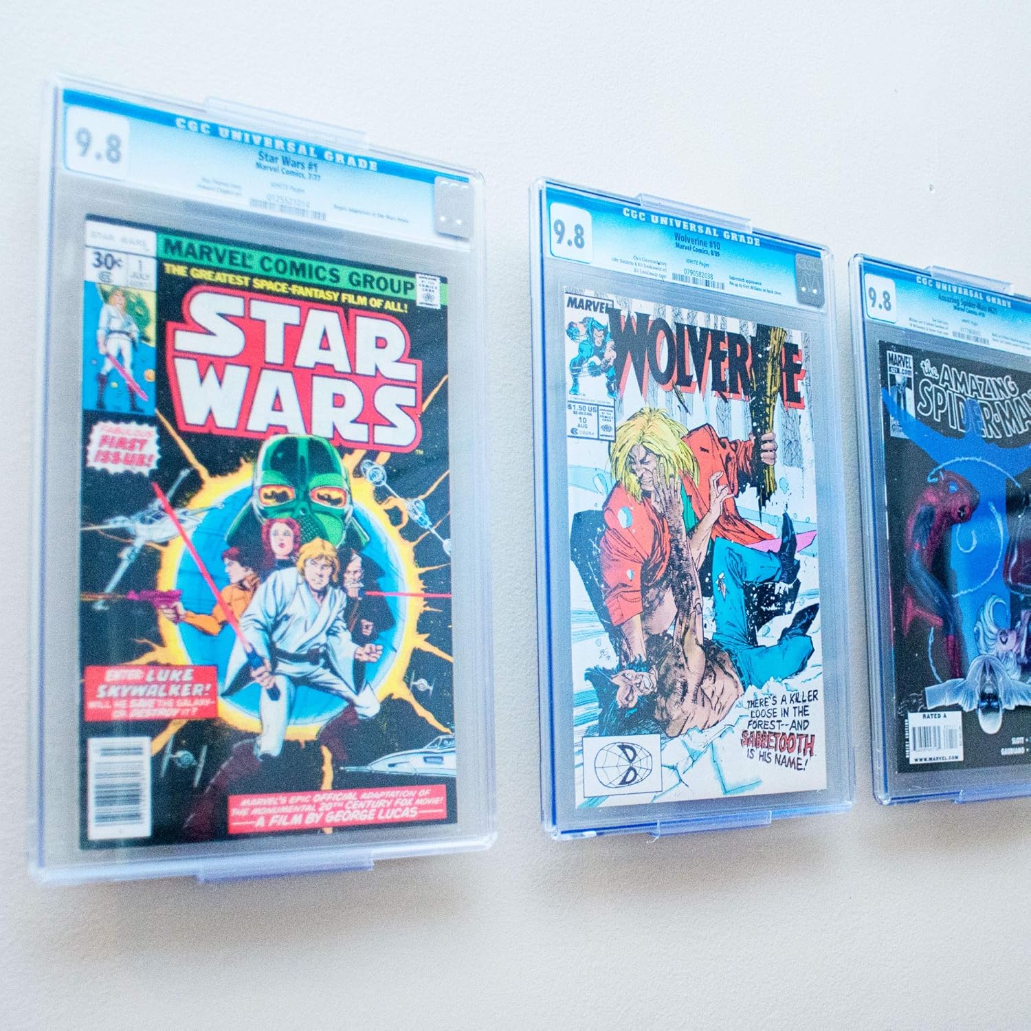 CollectorMount 4 Pack Comic Book Mount Display