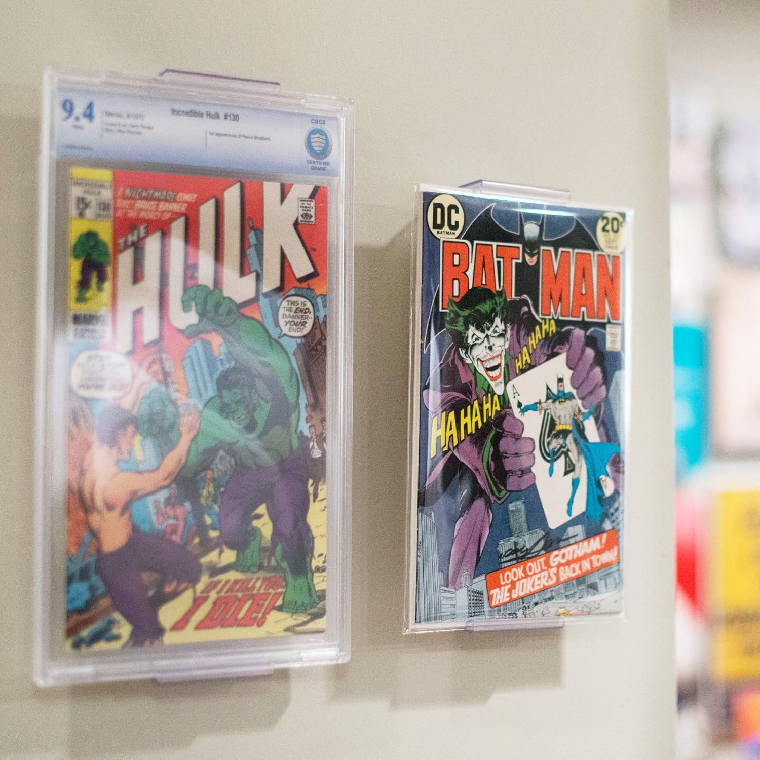 CollectorMount 4 Pack Comic Book Mount Display